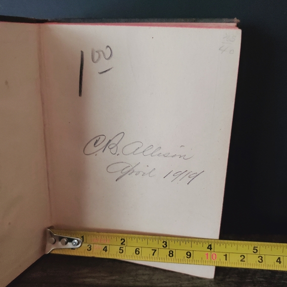 Vintage Methodist Hymn Book, 1918, Brown Gold. Canada - Picture 6 of 7